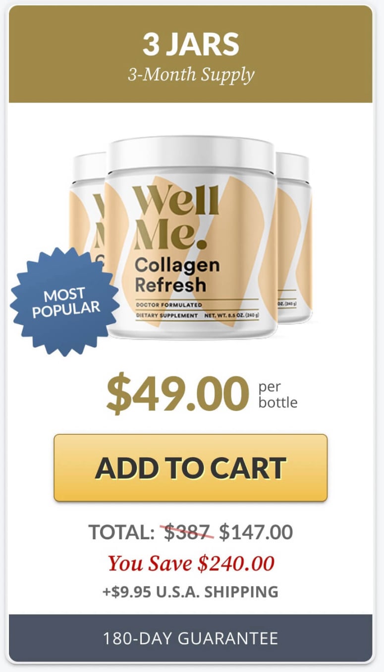 Collagen Refresh 3 Jar